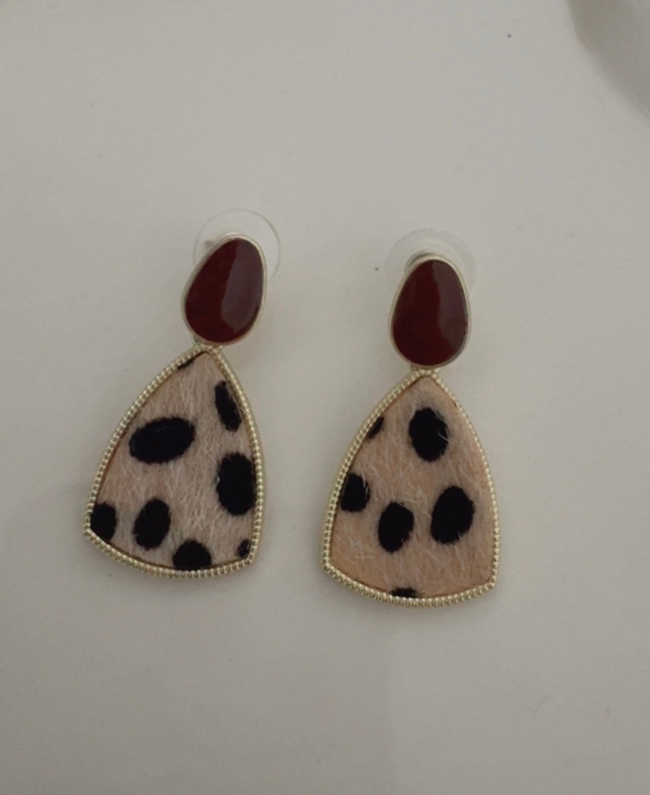 Animal Print Earrings