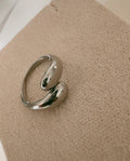 Silver Drop Ring