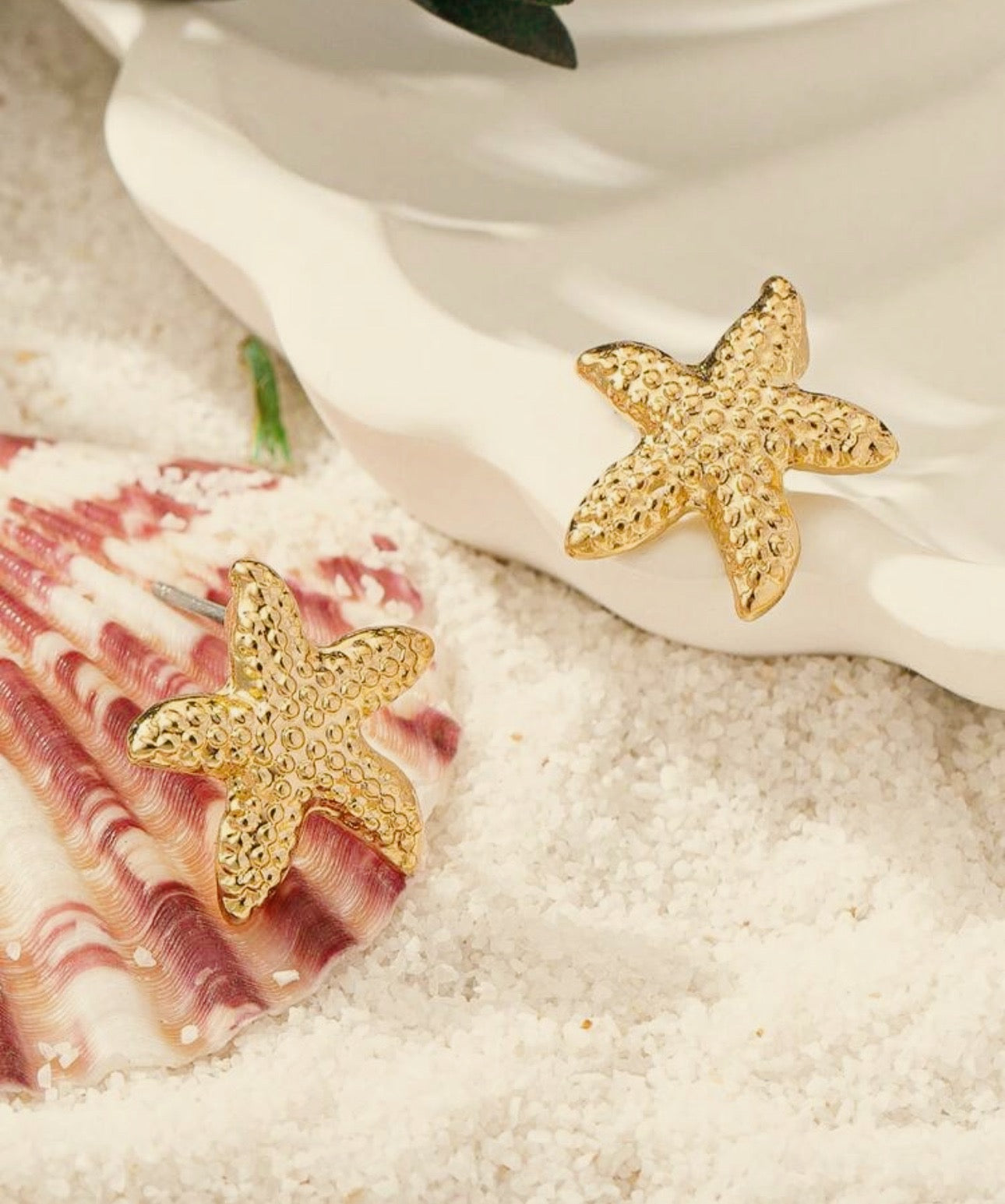 Sea star studs