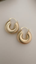 Ribbed Hoops