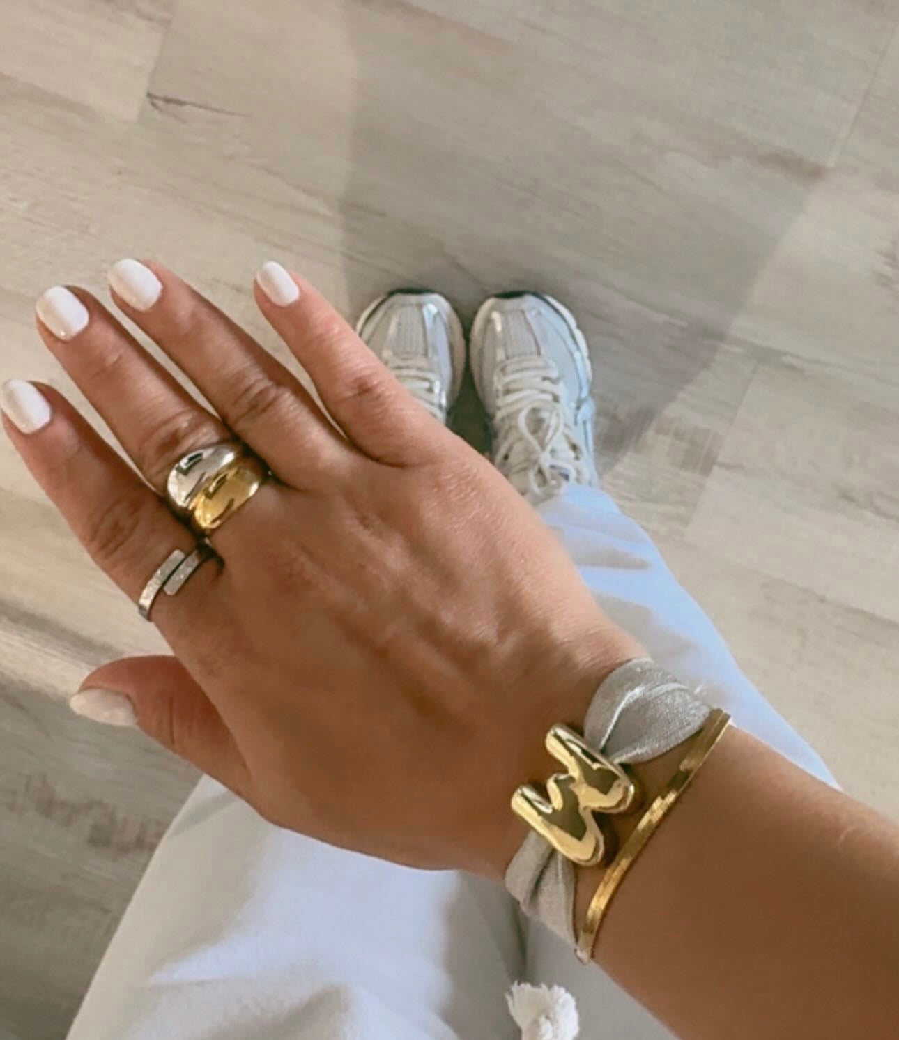 Chunky Initial Bracelet